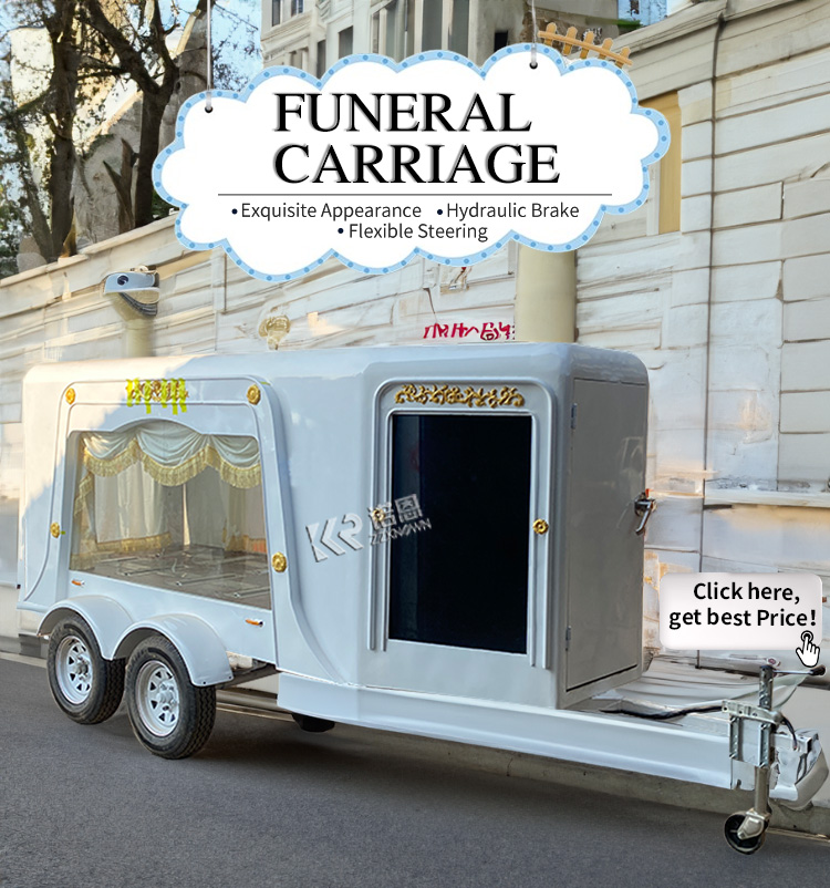 double axle hearse Trailer 